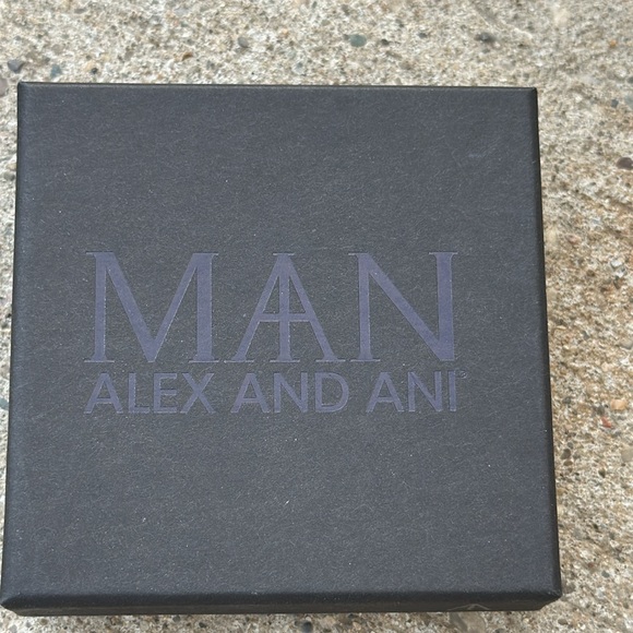 New with Box ALEX AND ANI MAN Black & Gold Lobster Claw Beaded - Picture 5 of 5